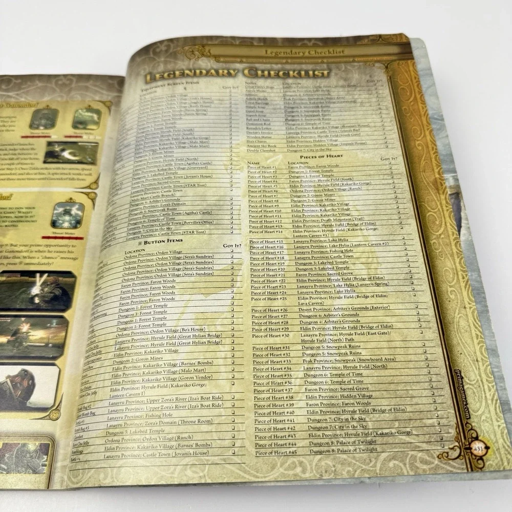 The Legend Of Zelda Twilight Princess Official Game Guide Strategy 2008 Prima